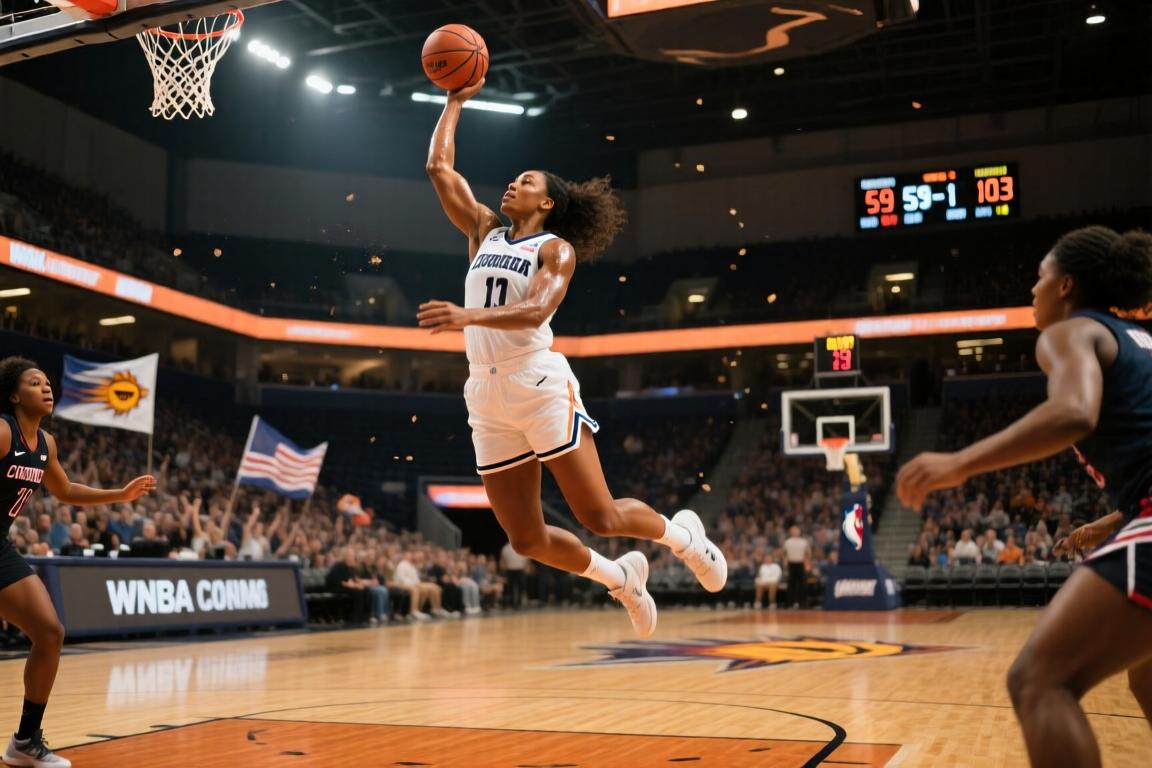 WNBA常规赛康涅狄格太阳59-103亚特兰大梦想全场集锦