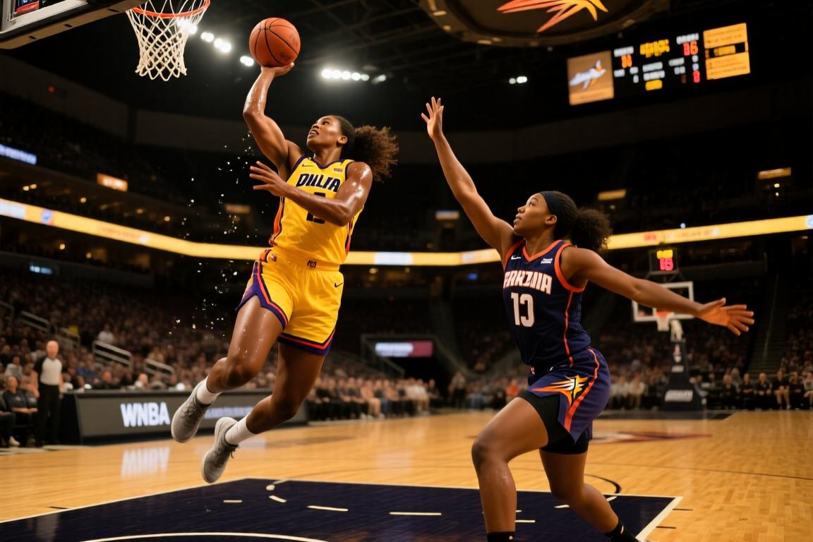 WNBA常规赛达拉斯飞翼86-87菲尼克斯水星全场集锦