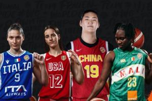 女篮世界杯球员点击量前10:张子宇&韩旭前2 美国5人&克拉克排第3