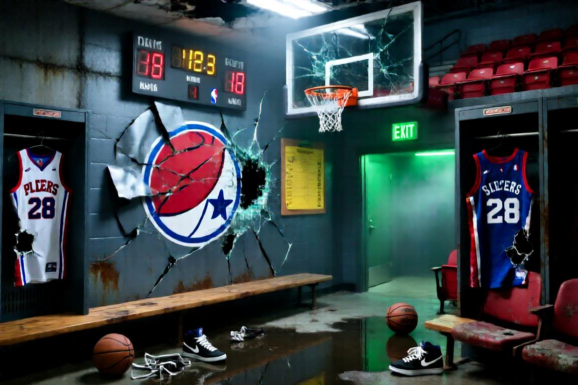 谁是NBA最惨球队?活塞与76人28连败并列历史连败纪录第一