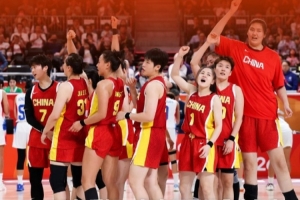 中国篮球之队发布胜利海报：旗开得胜！女篮亚运首战告捷