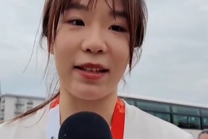 贾一凡：为亚运开幕式特意戴了美瞳，我是第一个报名参加开幕式的