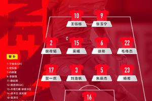 U23国足迎战伊朗U23：继续442阵型，首发阵容不变，毛伟杰出任右前卫