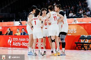 强势碾压！中国女篮两连胜锁定小组头名 晋级八强静候抽签定对手