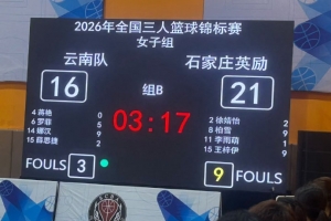 全国三人篮球锦标赛首日战罢：四川远达美乐两连胜领跑积分榜