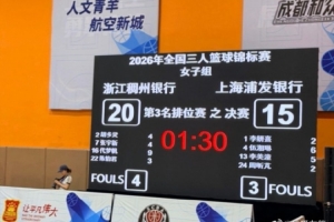 2026全国三人篮球锦标赛收官日综述：四川远达美乐登顶 湖北摘银 浙江夺铜