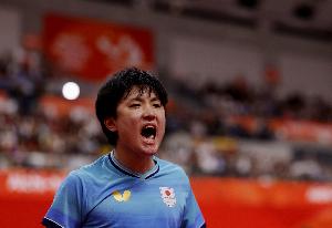 张本智和：松岛辉空排名在我前面，有一种他逼着我前进的动力