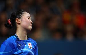 张本美和赛后落泪:这是场完败,王曼昱在各环节都是更强一方