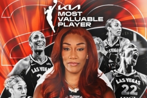 官方宣布！阿贾·威尔逊荣膺MVP 生涯第五次当选创WNBA历史纪录