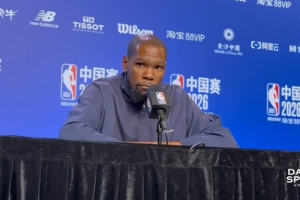 火箭是总冠军竞争者？KD：那就是我们目标 每队都有这样的标准