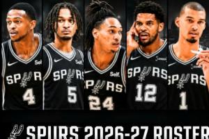 2026-27赛季NBA总经理大调查出炉：马刺力压雷霆成夺冠最大热门