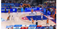 NBA出身又如何！巴吉惊天大帽扇飞拉塞尔上篮 后怒目相对针锋相对