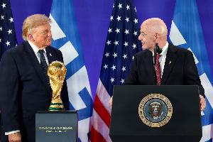 卫报：FIFA理事会成员施压取消和平奖，特朗普恐成唯一政界得主