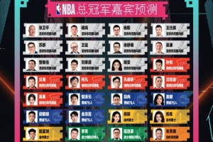 腾讯专家团冠军预测出炉：马刺揽11票领跑 雷霆次席 76人与湖人亦有支持者