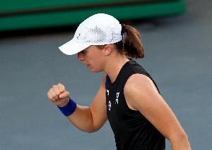 官方：斯瓦泰克因左大腿伤势退出WTA500宁波网球公开赛