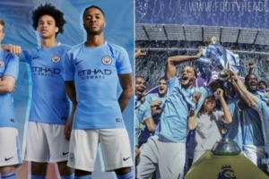 FootyHeadlines：曼城新赛季球衣将致敬2017-18的百分赛季