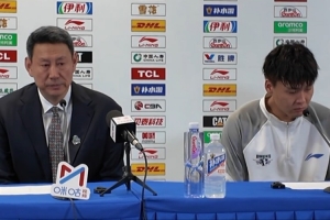 李楠：今天赢在防守&反击&篮板 广东阵容年轻但很顽强 会越来越好