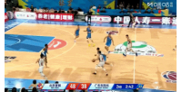 神仙球！胡明轩面对老队友赵睿 丝滑后仰出手 皮球空心入网