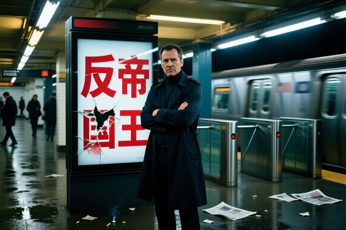 纽约站台“反帝”广告!狄龙整活代言国王屏蔽器:全平台一键拉黑