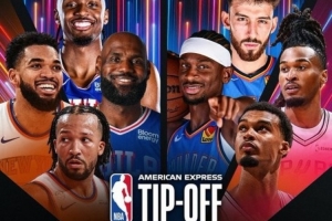 NBA官方：揭幕夜创历史收视纪录 费尼大战平均收视人数达771万！