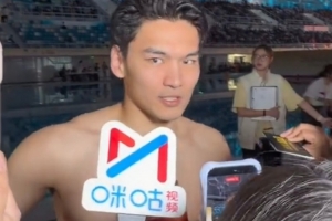 徐嘉余：打破亚洲纪录很开心，接下来每场比赛会继续磨合比赛战术