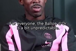 登贝莱评金球前三：首选KK，姆巴佩第二，绝不选自己！⚽