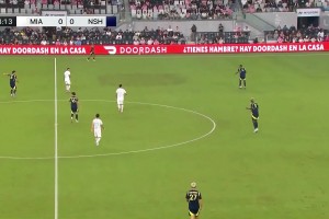 [集锦]美职联-梅西世界波+造乌龙 迈阿密2-2纳什维尔