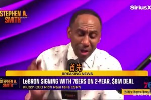 球权问题 斯蒂芬·A：76人最大的隐患——只有一个篮球！