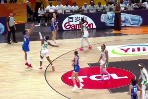 投疯了！法国女篮单场轰进22记三分创纪录 最终狂胜对手55分
