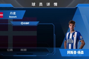 拉科已官宣！签下丹麦00后中场阿斯普·扬森⚽️来看看集锦