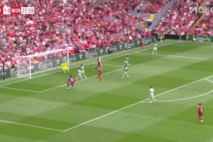利物浦2-0领先摩纳哥！维尔茨混战破门建功