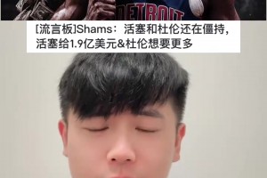 据报道活塞与杰伦·杜伦续约谈判僵持，报价5年1.9亿美元仍被拒