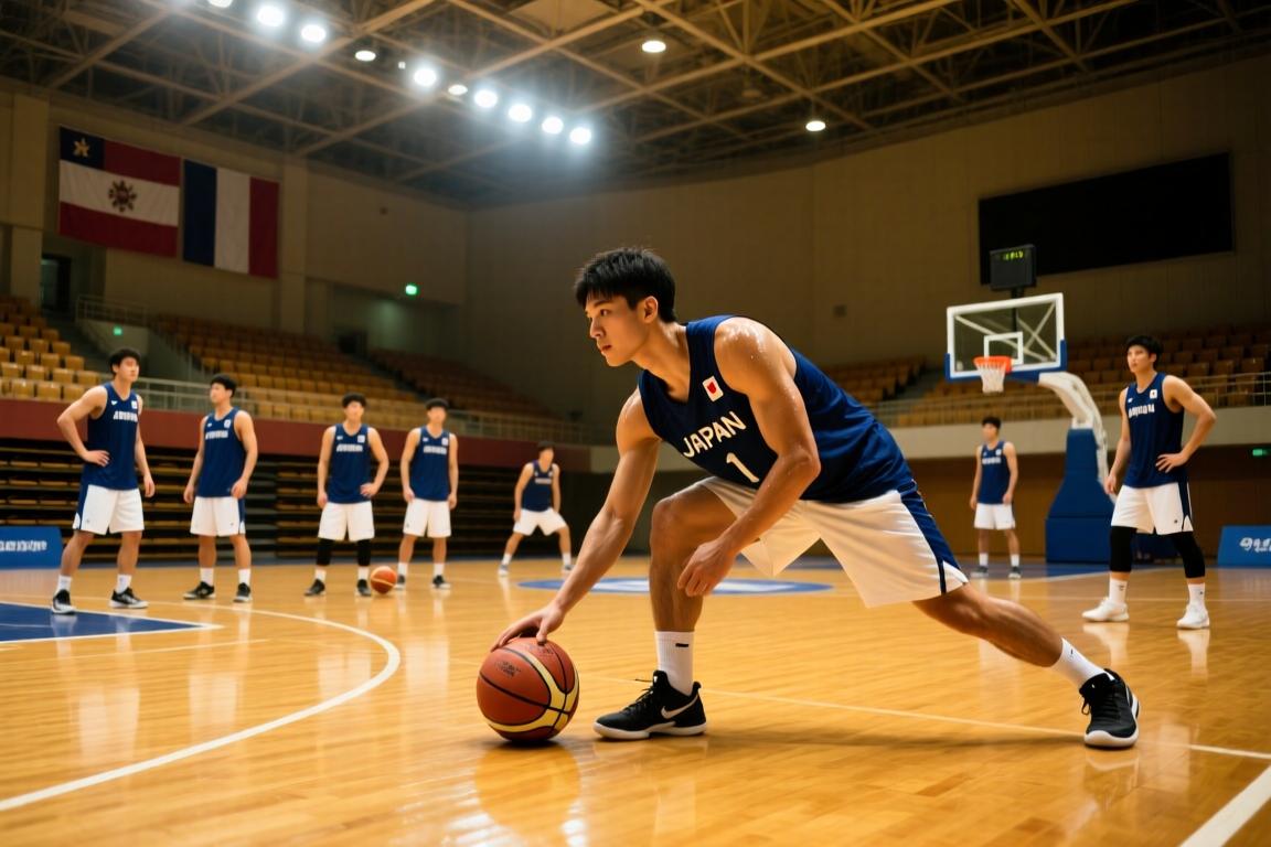 这支击败中国男篮的日本亚运男篮，在上月热身赛曾遭蒙古男篮绝杀