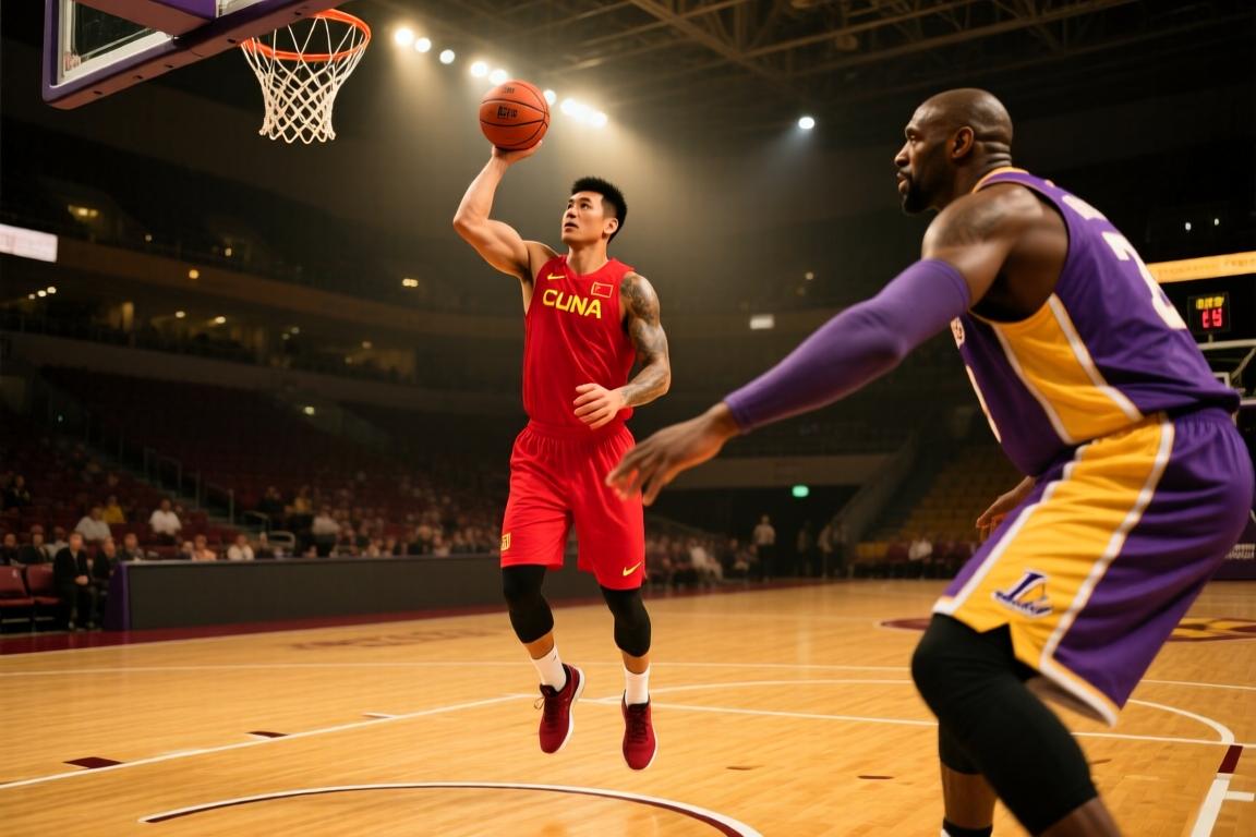 敢打敢拼！巅峰刘玉栋面对奥尼尔防守，那也是一步就过！