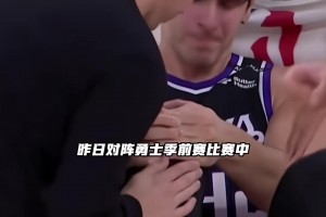 避免重伤！国王官方：雷诺遭右膝髌骨半脱位 两周后接受重新评估