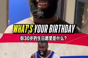 生日快乐！杰伦-布朗谈自己30岁的生日愿望