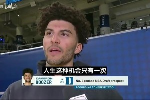 布泽尔曾言：我的身体对抗能无缝衔接NBA！父亲很为我感到骄傲