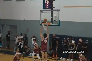基因战士！探花布泽尔15岁曾与比斯利等NBA球员打的有来有回